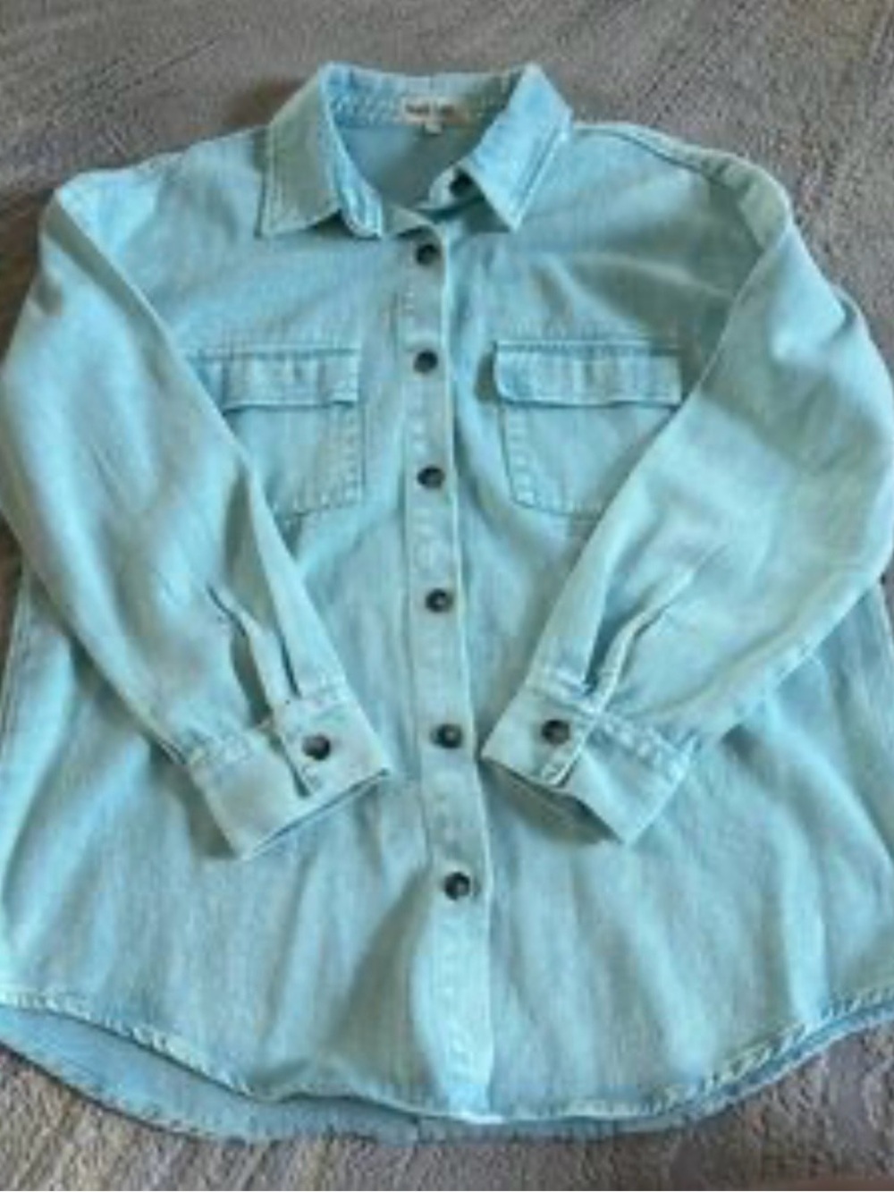 Peach Love California Light Blue Denim
